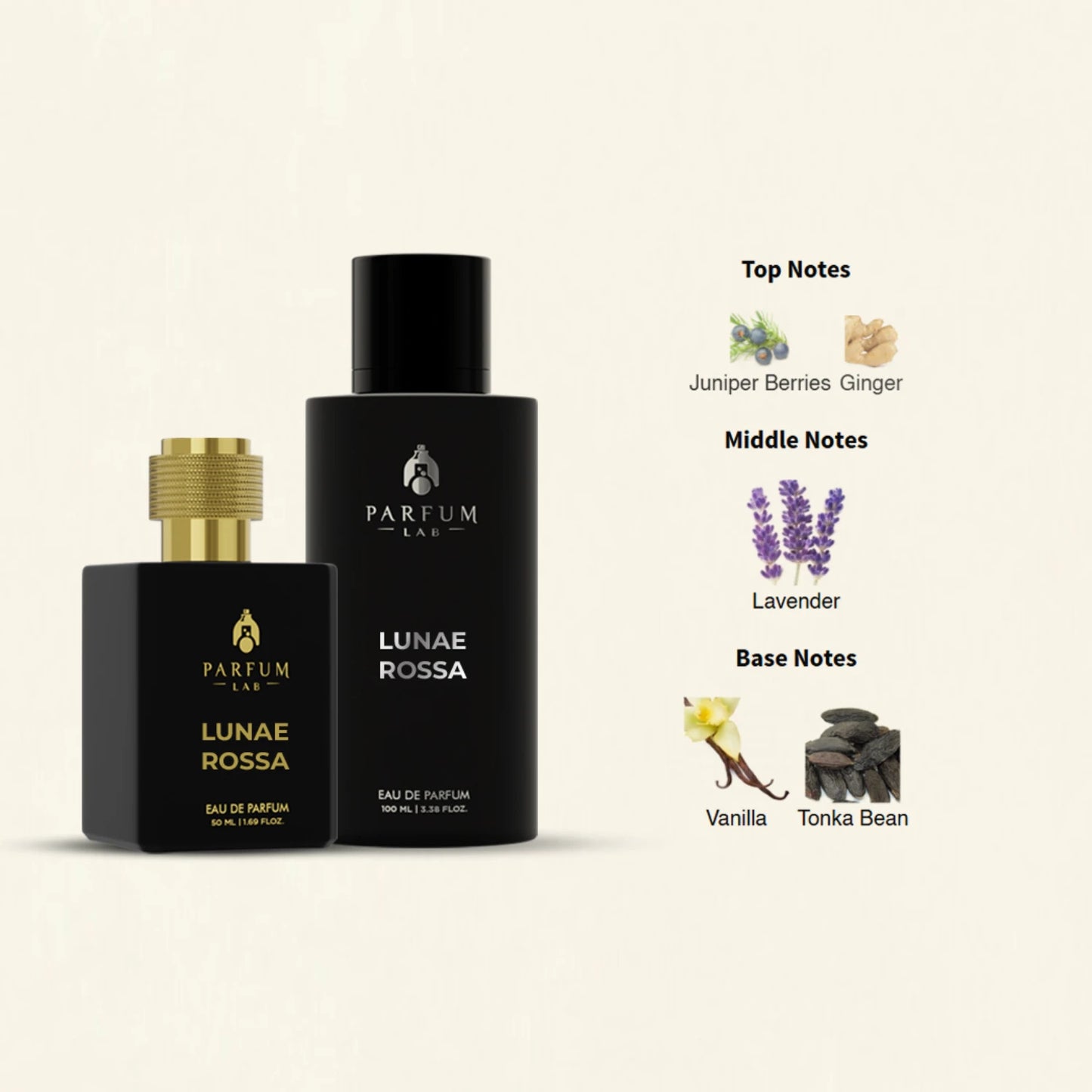 Pradae Lunae Rossa - Roller ball bottle