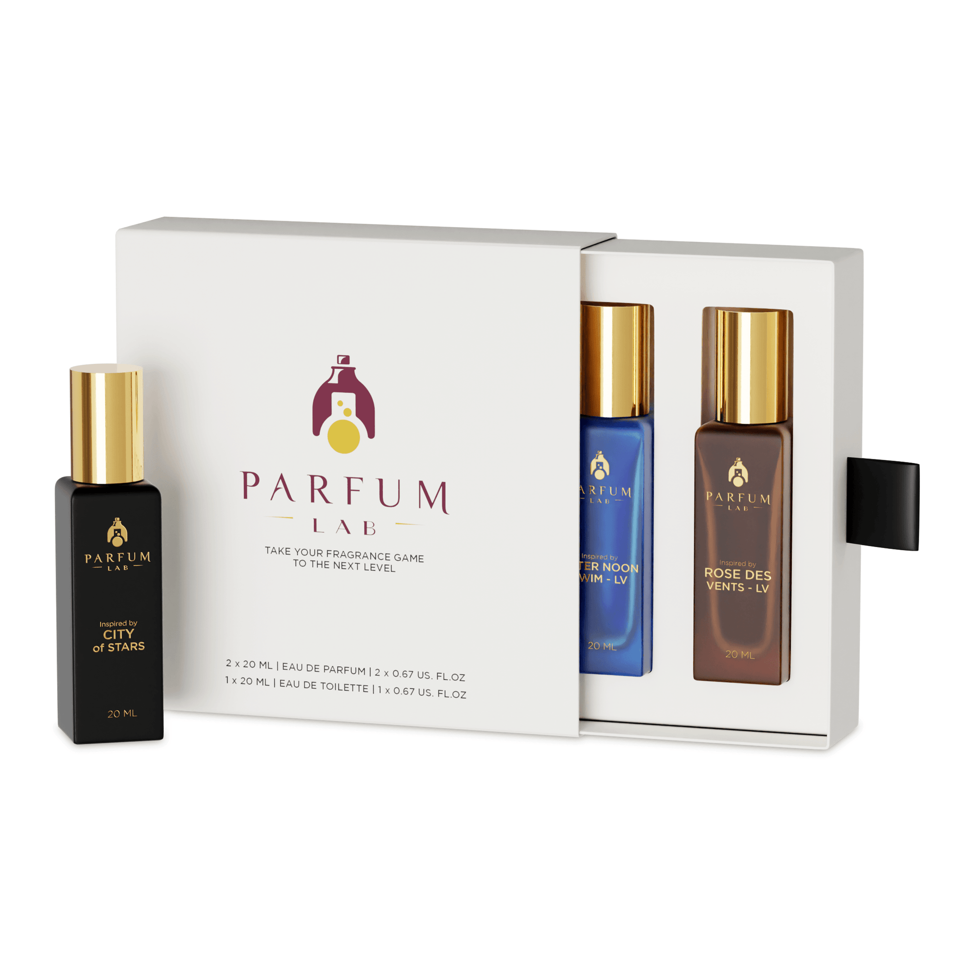 Louis Vuitton Trial Set Inspired (Pack of 3) - Parfumlab.co